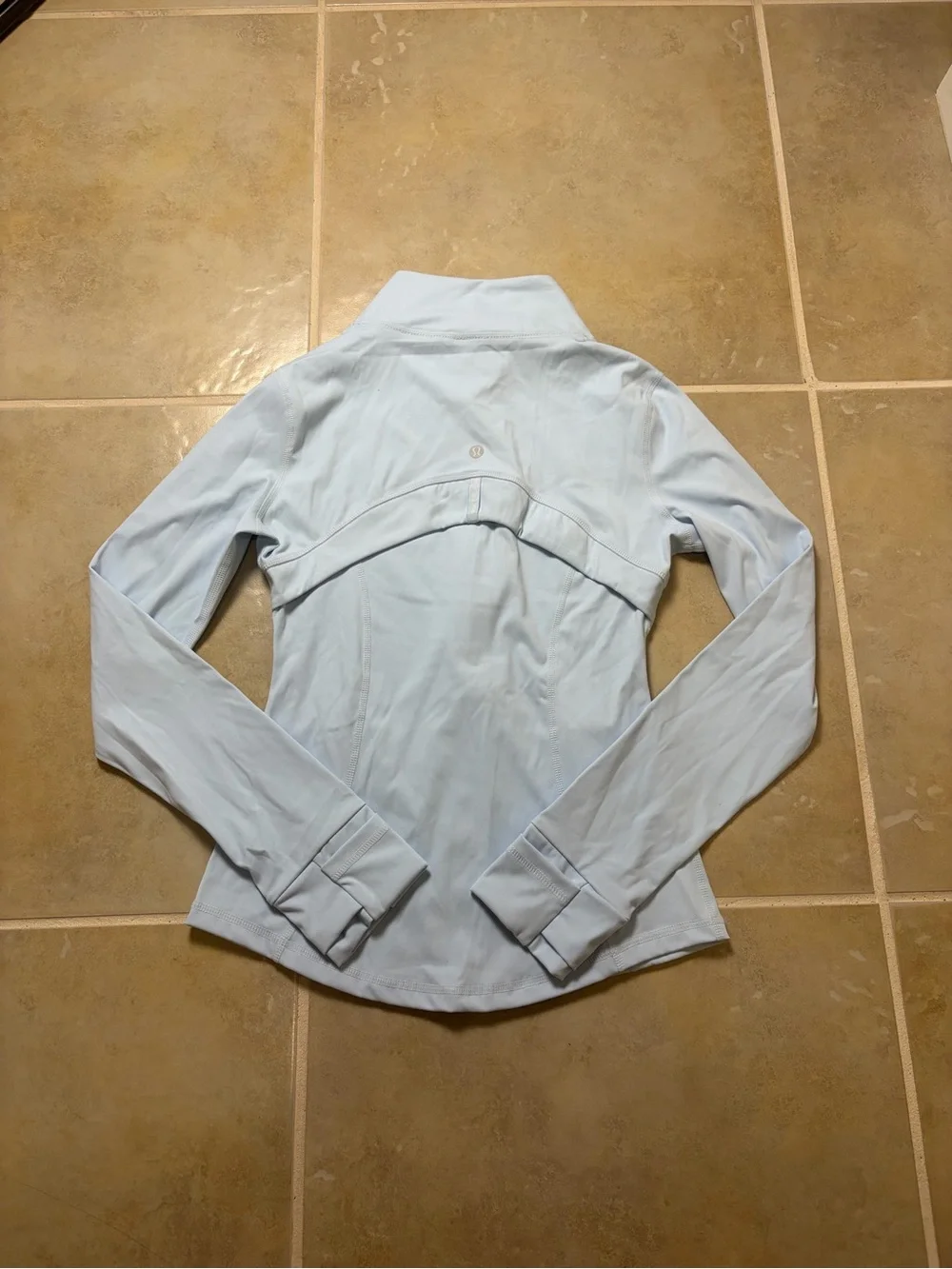 Lululemon Blue Define Jacket and Leggings Matching Set Size 2